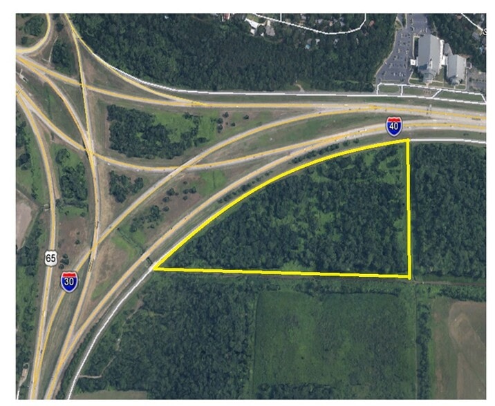 I-40/I-30 Interchange Land, North Little Rock, AR for lease - Building Photo - Image 1 of 1