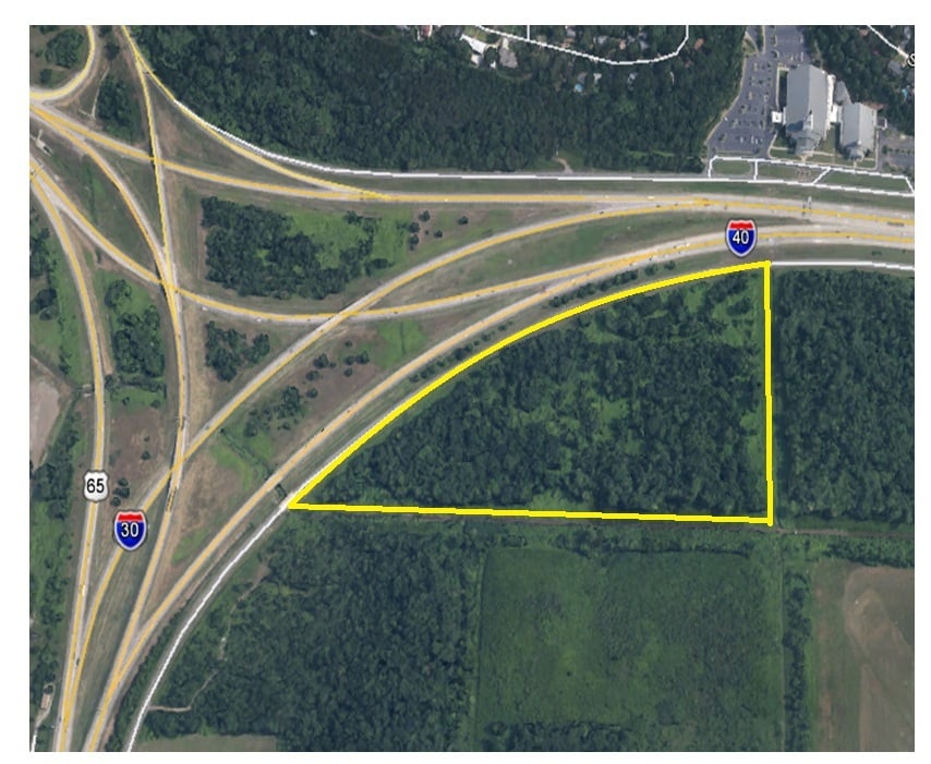 I-40/I-30 Interchange Land, North Little Rock, AR for lease Building Photo- Image 1 of 2