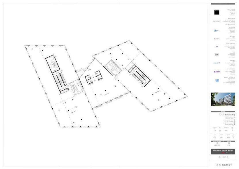 Office in Cesson-Sévigné for lease - Floor Plan - Image 3 of 3