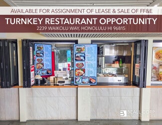 More details for 2239 Waikolu Way, Honolulu, HI - Retail for Lease