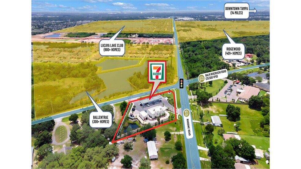 12204 Balm Riverview, Riverview, FL à vendre - Photo du bâtiment - Image 3 de 4