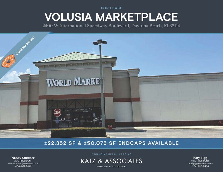 2400 W International Speedway Blvd, Daytona Beach, FL for lease - Building Photo - Image 1 of 7