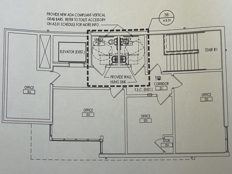 635 Coliseum Dr, Winston-Salem, NC à louer - Plan d’étage - Image 3 de 7