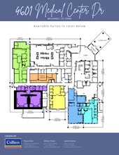4601 Medical Center Dr, McKinney, TX à louer Plan d’étage- Image 1 de 1