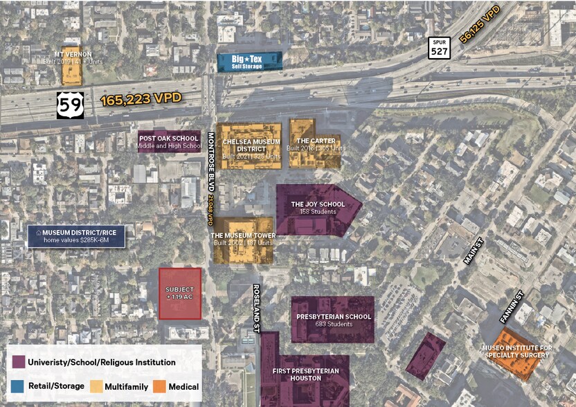 4910 Montrose Blvd, Houston, TX à vendre - Photo du bâtiment - Image 3 de 8