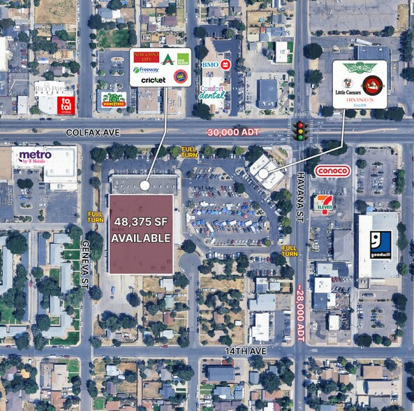 10400 E Colfax Ave, Aurora, CO à louer - Aérien - Image 2 de 5
