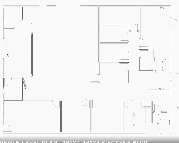 16101-16173 Biscayne Blvd, North Miami Beach, FL for lease - Floor Plan - Image 3 of 22