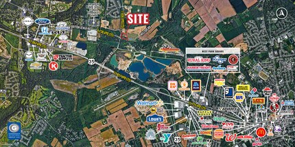 545 Hilltop Rd, Xenia, OH - Aerial  map view - Image1