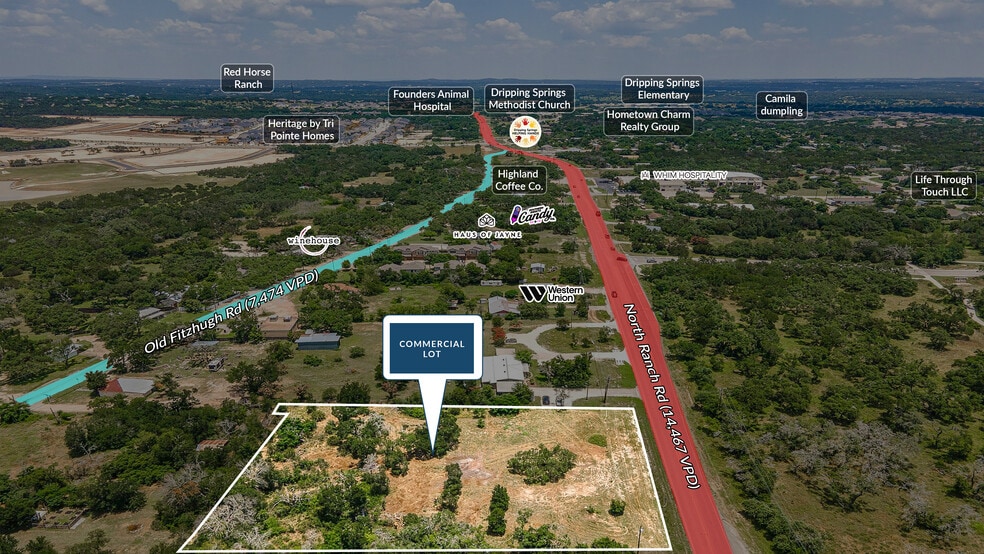 27709 Ranch Road 12, Dripping Springs, TX à vendre - Photo du bâtiment - Image 3 de 3