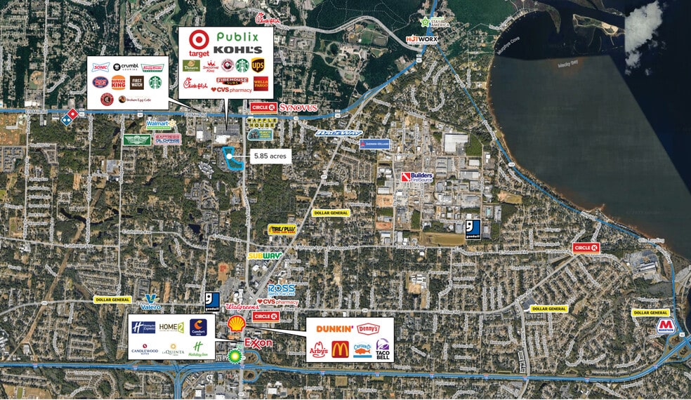 9 Mile & University Blvd. rd, Pensacola, FL for sale - Building Photo - Image 2 of 2