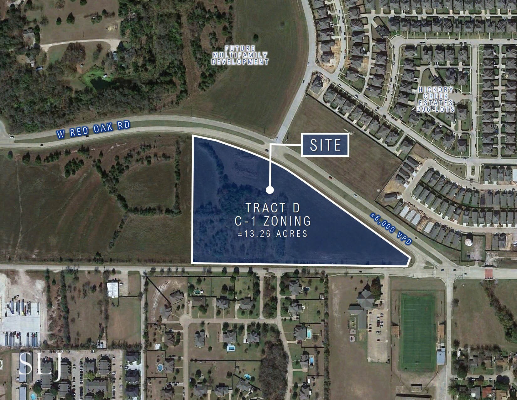 W Red Oak Rd & Daubitz Dr, Red Oak, TX à vendre Photo du bâtiment- Image 1 de 9