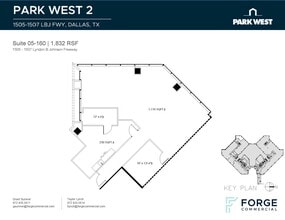 1501-1507 Lyndon B Johnson Fwy, Dallas, TX à louer Plan d’étage- Image 1 de 1