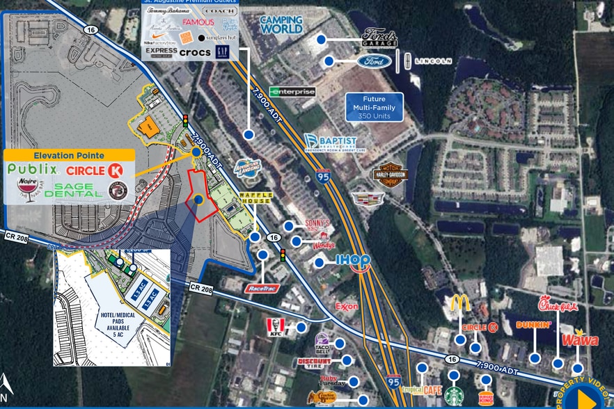 SR 16 and CR 208, Saint Augustine, FL for lease - Building Photo - Image 2 of 6