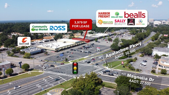 Plus de détails pour 1231-1237 Apalachee Pky, Tallahassee, FL - Commerce de détail à louer