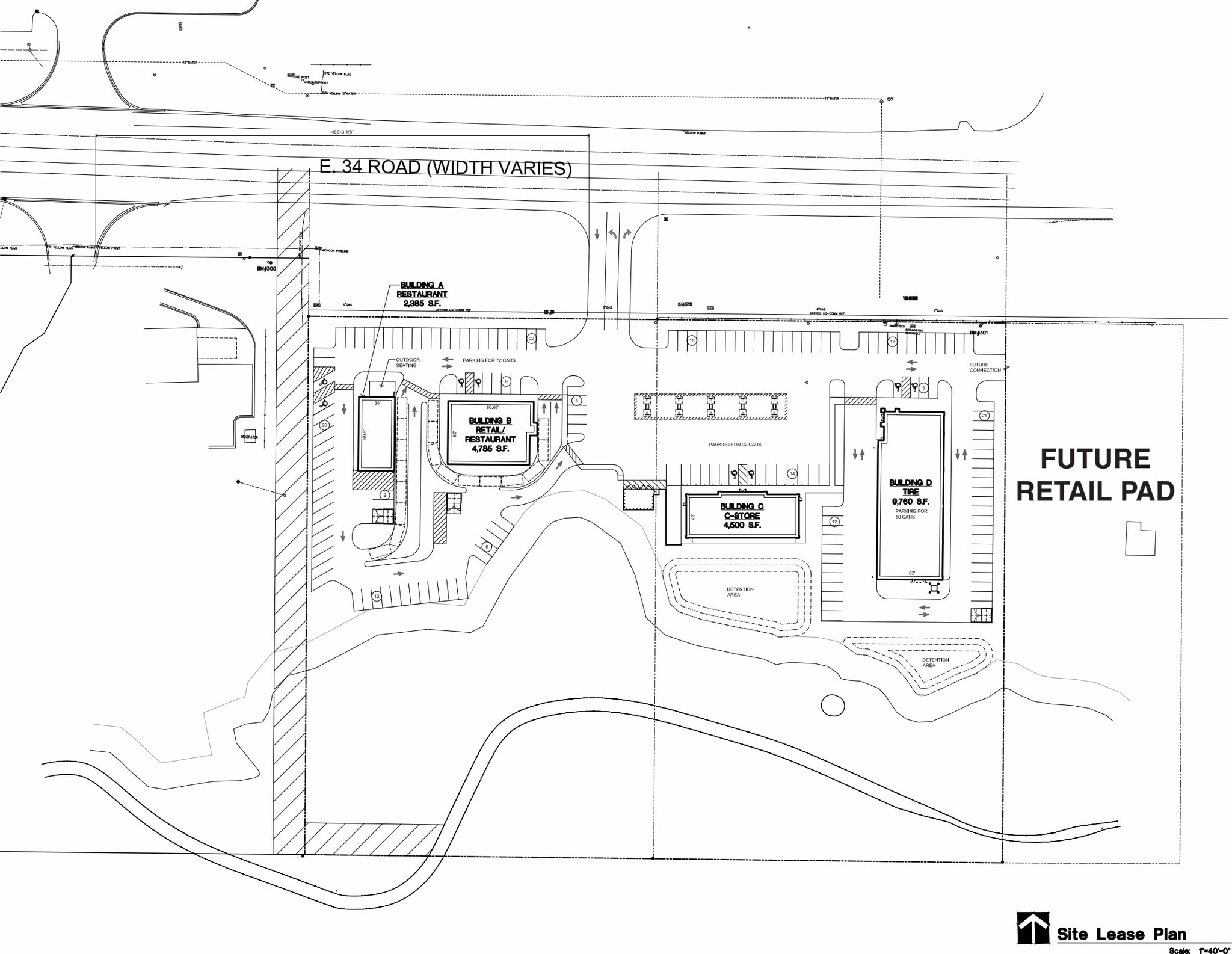 9200 E 34 Rd, Cadillac, MI for lease Site Plan- Image 1 of 3