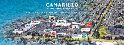 2400-2640 Las Posas Rd, Camarillo, CA - aerial  map view