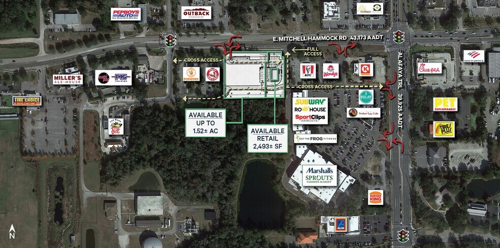 W Mitchell Hammock Rd, Oviedo, FL à louer - Aérien - Image 1 de 4