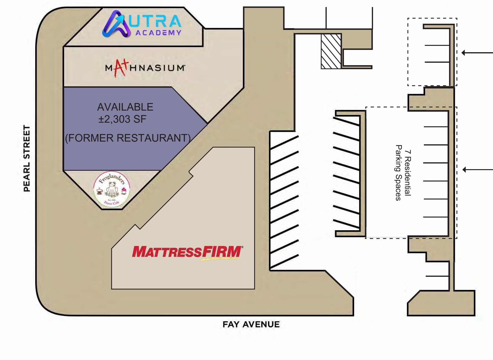 905-915 Pearl St, La Jolla, CA for lease Site Plan- Image 1 of 1