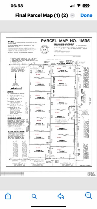 Plus de détails pour 17712 Adobe Rd, Bakersfield, CA - Terrain à vendre