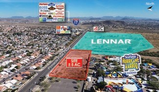 Plus de détails pour SEC 43rd Ave & Pinnacle Peak Rd, Glendale, AZ - Commerce de détail à vendre