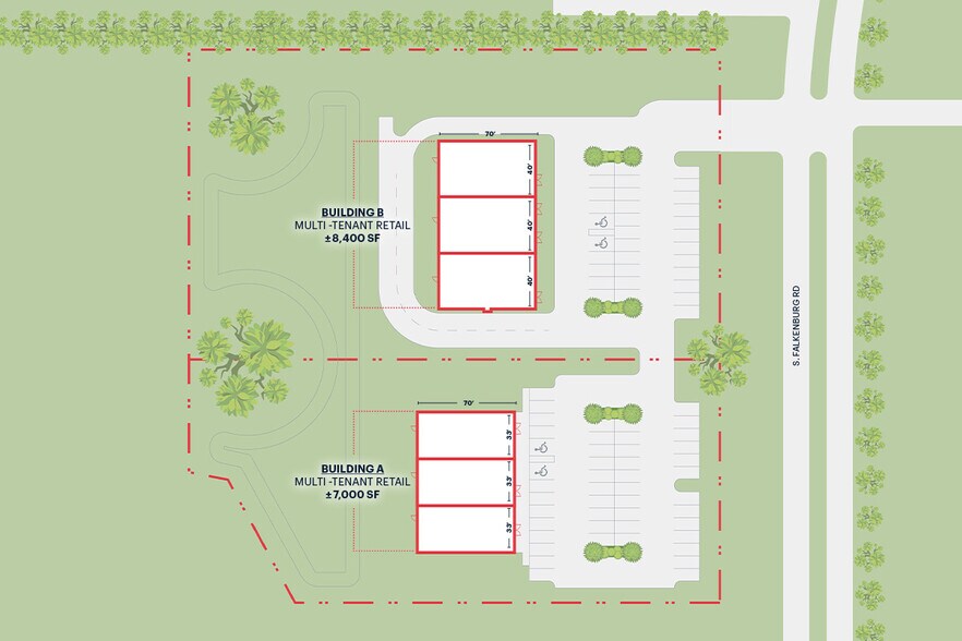 1305 S Falkenburg Rd, Tampa, FL for lease - Building Photo - Image 1 of 7