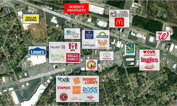 1679 E Main St, Easley, SC for sale - Building Photo - Image 2 of 11