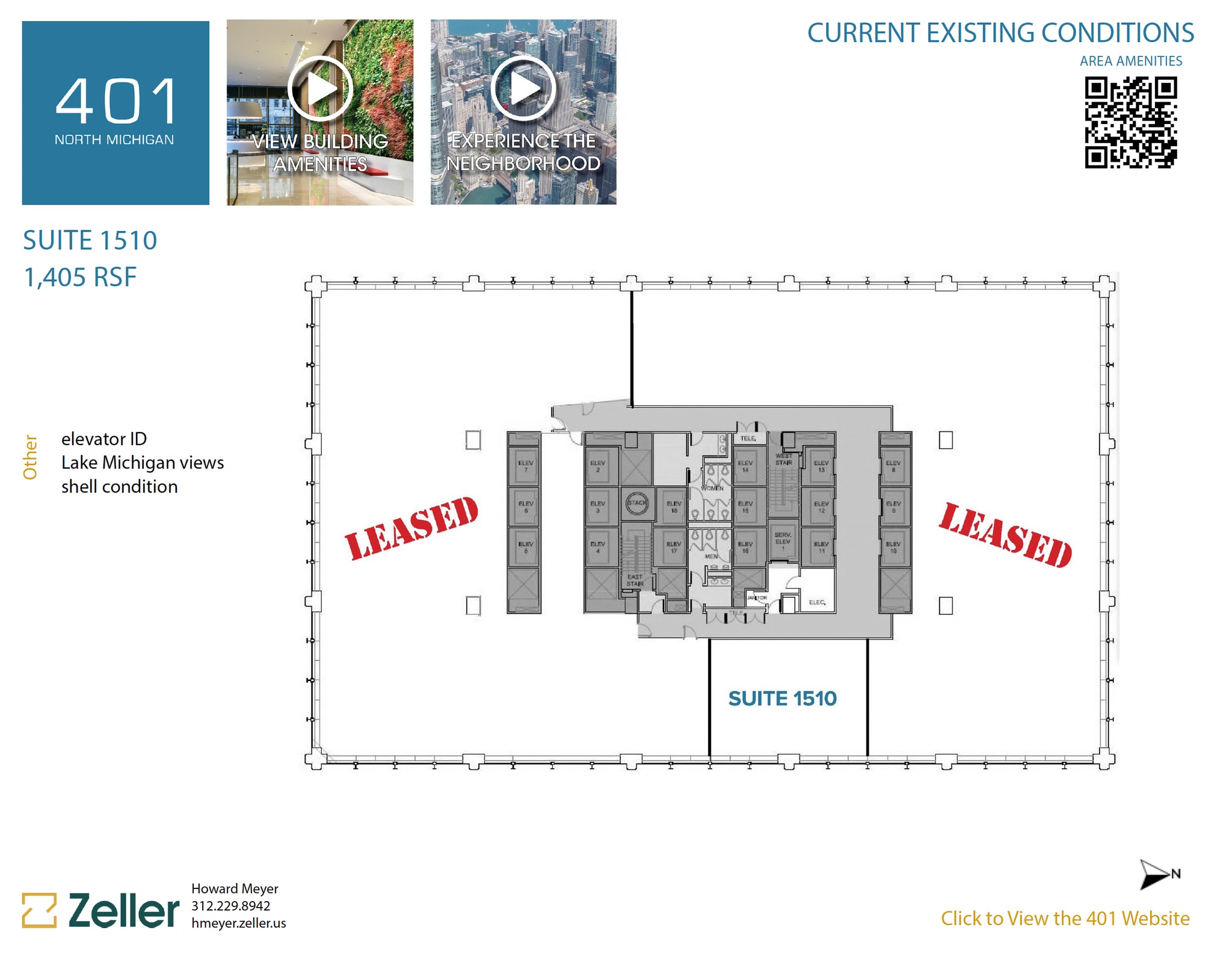 401 N Michigan Ave, Chicago, IL for lease Floor Plan- Image 1 of 4