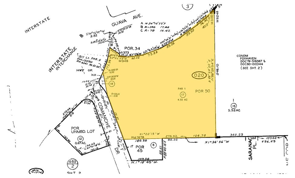 7777 alvarado Rd, La Mesa, CA à louer - Plan cadastral - Image 2 de 12