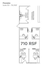 700 2nd St, Encinitas, CA for lease Floor Plan- Image 1 of 1