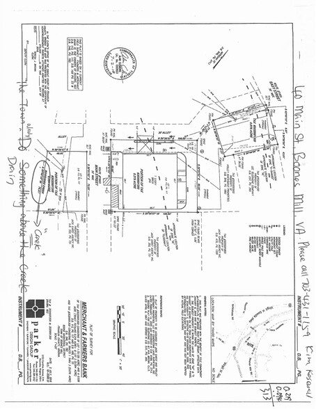 40 Main St, Boones Mill, VA à louer - Plan de site - Image 2 de 33