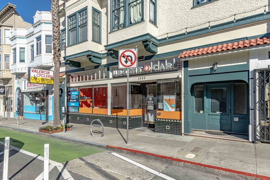 1081-1089 Valencia St, San Francisco, CA à louer - Photo du bâtiment - Image 2 de 3