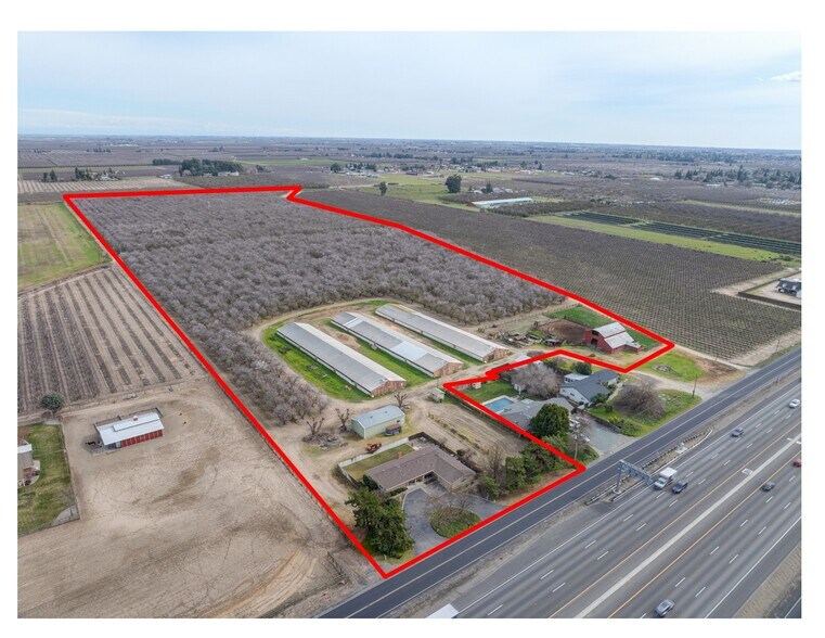 13120 S Highway 99, Manteca, CA à vendre - Aérien - Image 3 de 19