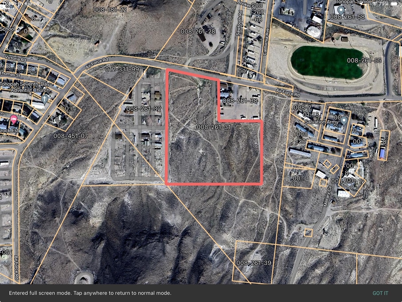 560 Air Force rd, Tonopah, NV for sale Primary Photo- Image 1 of 2