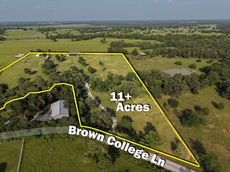 Plus de détails pour 4140 Brown College Ln, Washington, TX - Terrain à vendre