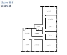 10830 N Central Expy, Dallas, TX à louer Plan d’étage- Image 1 de 1