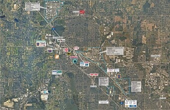 N88W16495 Main St, Menomonee Falls, WI - Aérien  Vue de la carte - Image1