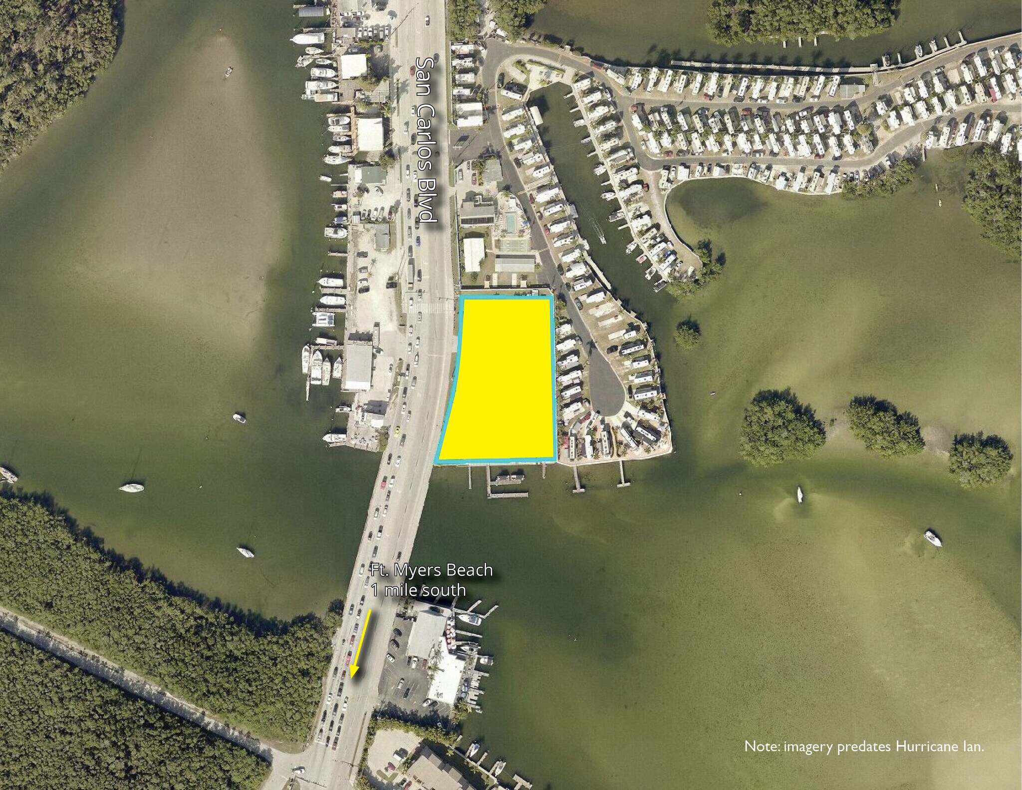 18901 San Carlos Blvd, Fort Myers, FL à vendre Aérien- Image 1 de 2