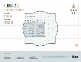 1201 3rd Ave, Seattle, WA for lease Floor Plan- Image 2 of 2