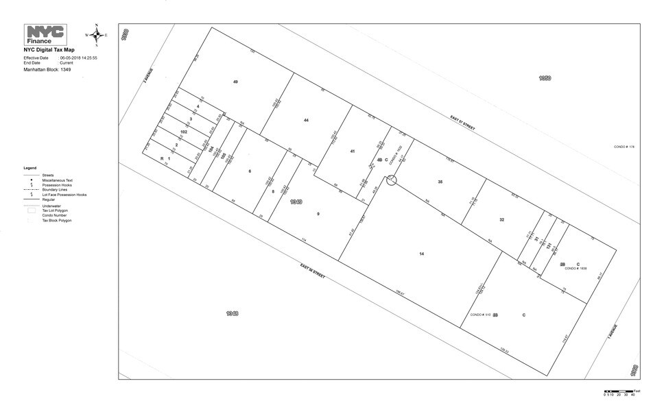 303 E 56th St, New York, NY for lease - Plat Map - Image 2 of 3