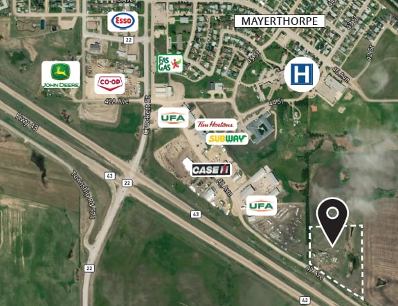 4420 42 Av, Mayerthorpe, AB for sale - Building Photo - Image 2 of 2