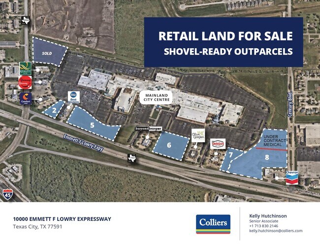 Plus de détails pour 10000 Emmett F Lowry Expy, Texas City, TX - Terrain à vendre