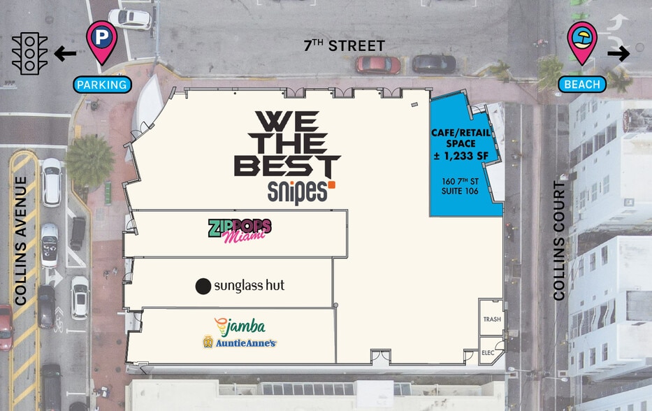 673 Collins Ave, Miami Beach, FL for lease - Site Plan - Image 2 of 4