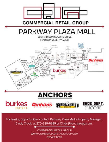 401 Madison Square Dr, Madisonville, KY à louer - Plan d’étage - Image 3 de 5