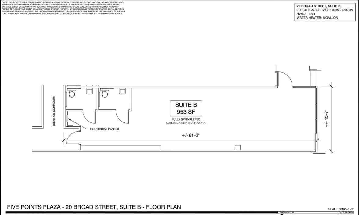 31 Peachtree St, Atlanta, GA à louer Plan d’étage- Image 1 de 1