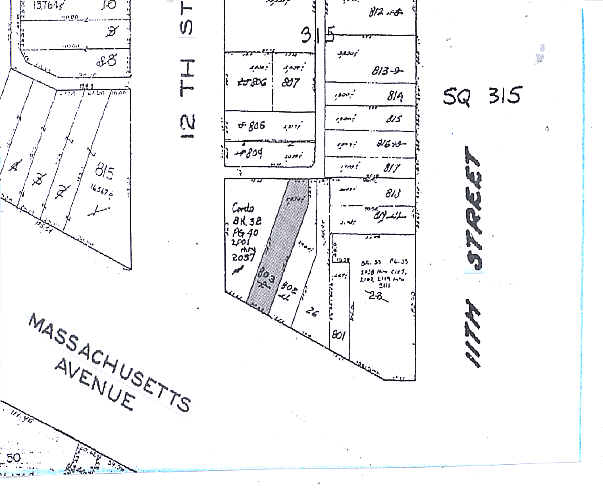 1115 Massachusetts Ave NW, Washington, DC à louer - Plan cadastral - Image 2 de 23
