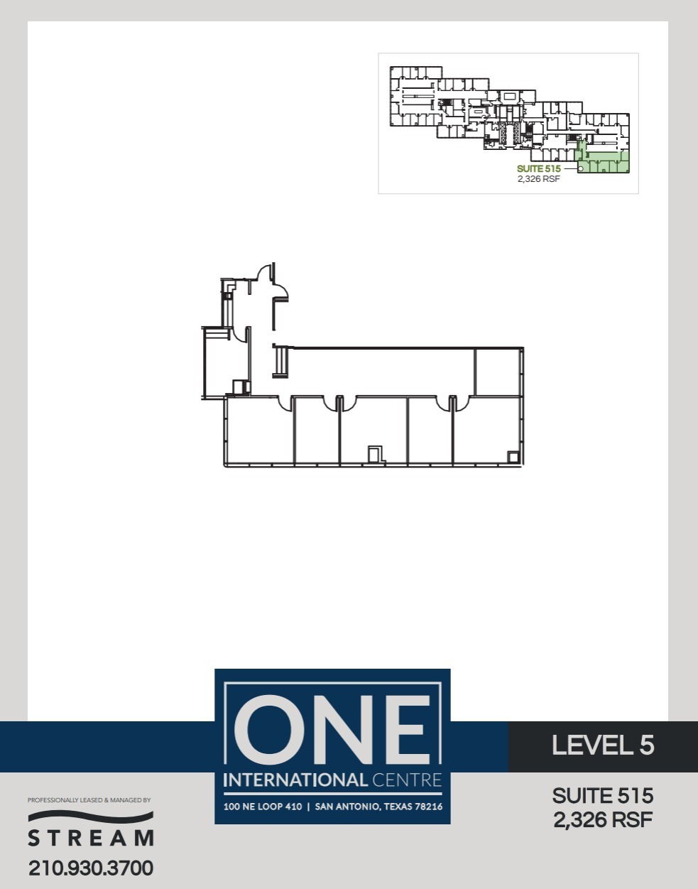 100 NE Loop 410, San Antonio, TX à louer Plan d’étage- Image 1 de 1