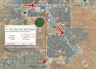 Plus de détails pour PN-48141 TBD Near Horizon & Darrington, Horizon City, TX - Terrain à vendre