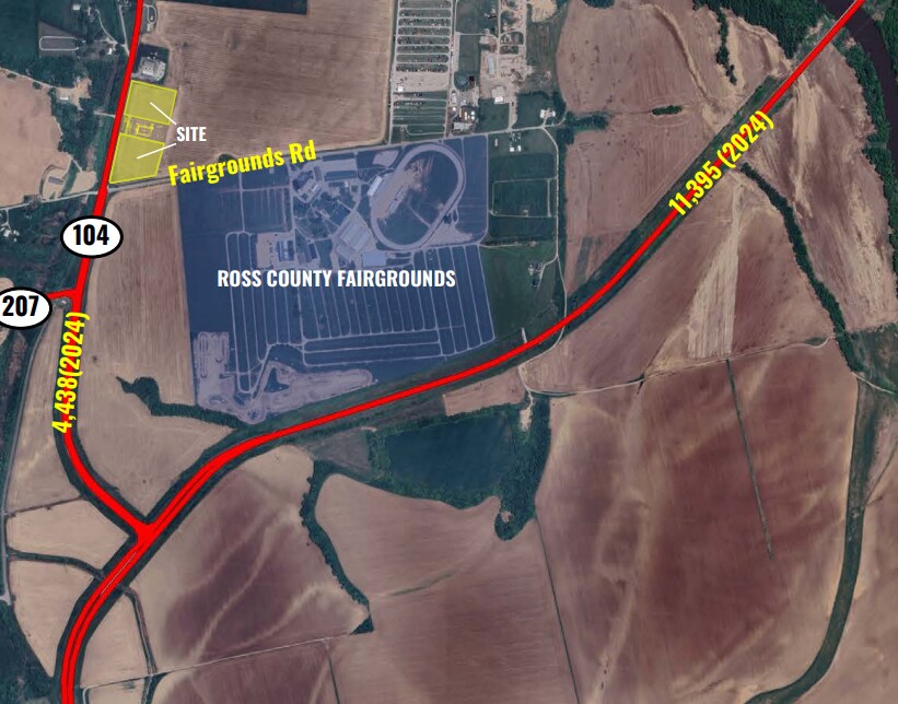 NEC Highway 104 & Fairgrounds Rd, Chillicothe, OH for sale Primary Photo- Image 1 of 3