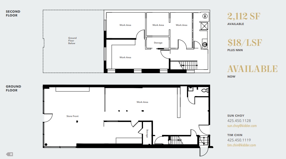 801-807 S King St, Seattle, WA for lease Floor Plan- Image 1 of 1