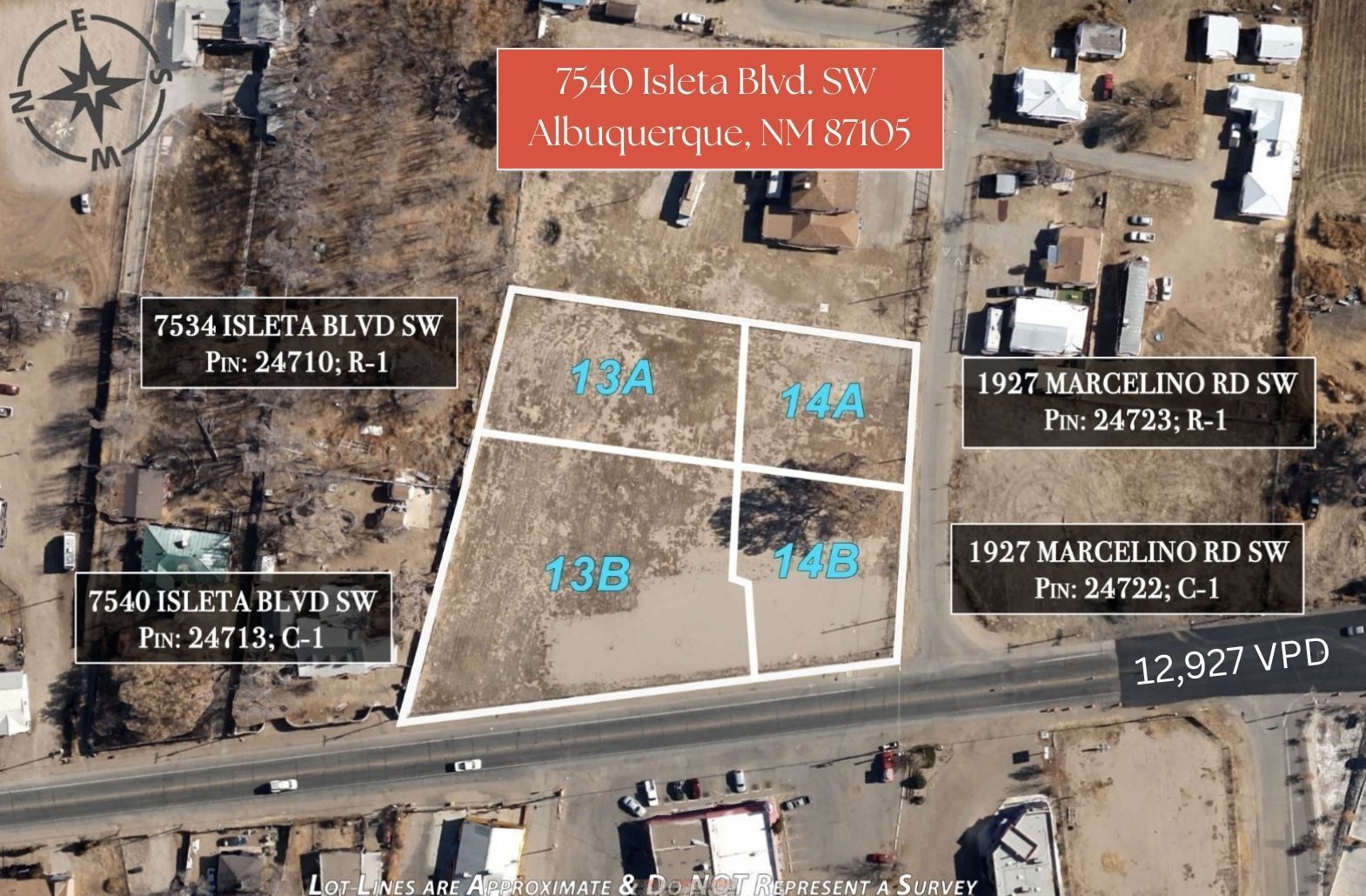 7540 Isleta SW blvd, Albuquerque, NM à vendre Photo du bâtiment- Image 1 de 4